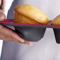 Trudeau - 12 Count Structure Silicone Pro Muffin Pan - 09912094