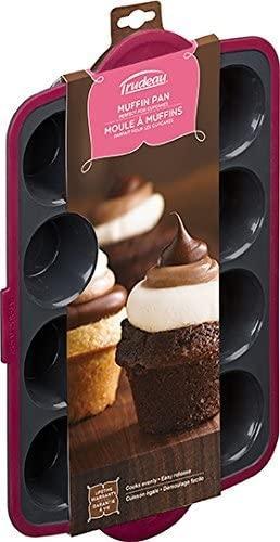 Trudeau - 12 Count Structure Silicone Pro Muffin Pan - 09912094