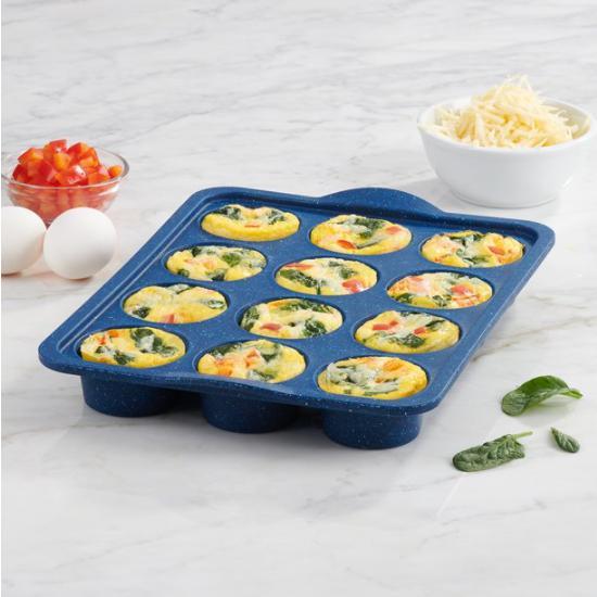 Trudeau - 12 Cup Muffin Pan Crave Tropical Granite - 05120101