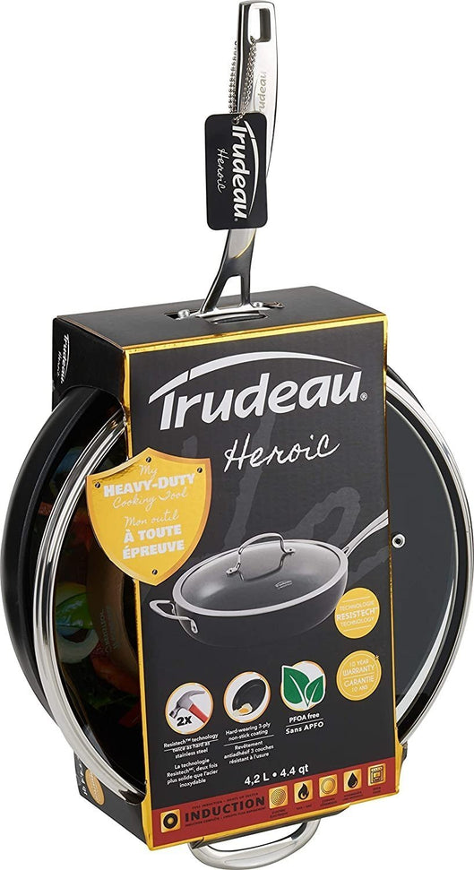 Trudeau - 12" Heroic Saute Pan with Lid - 80119074