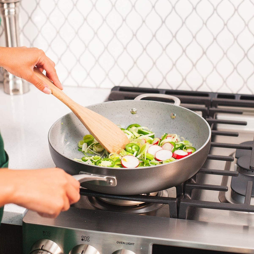 Trudeau - 12" Pure Deep Fry Pan with Lid - 80119006