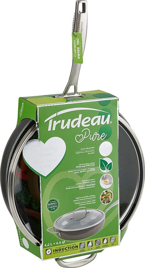 Trudeau - 12" Pure Deep Fry Pan with Lid - 80119006
