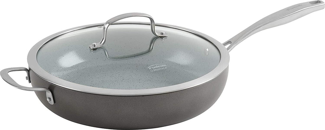 Trudeau - 12" Pure Deep Fry Pan with Lid - 80119006