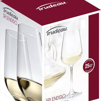 Trudeau - 12.75oz Splendido White Wine Glasses, Pack of 4 - 4900833