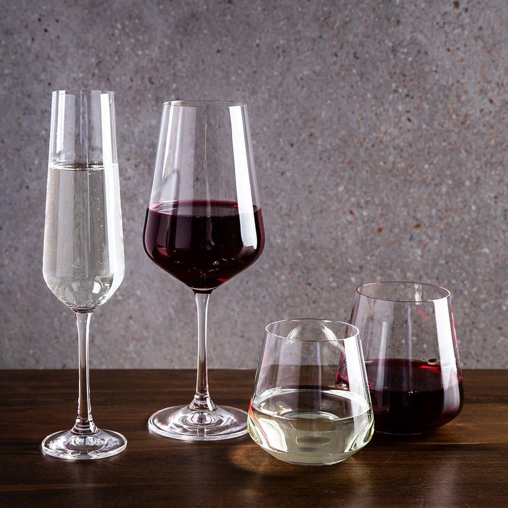 Trudeau - 15.75oz Gala Red Wine Glasses, Pack of 4 - 49040728450