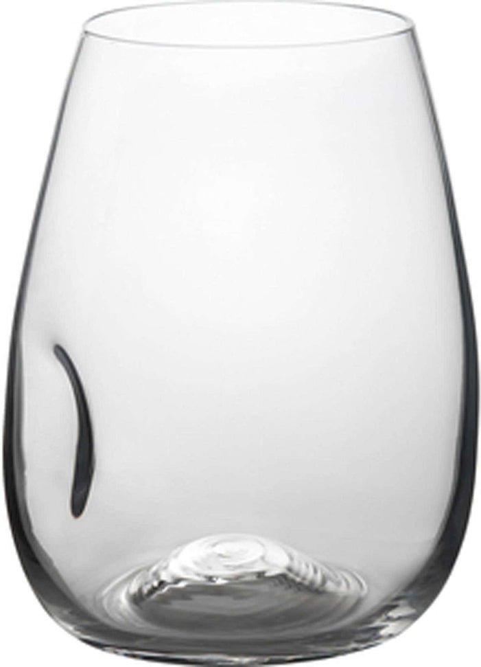 Trudeau - 16oz Gem Stemless Wine Glasses, Pack of 4 - 4900842