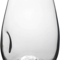Trudeau - 16oz Gem Stemless Wine Glasses, Pack of 4 - 4900842