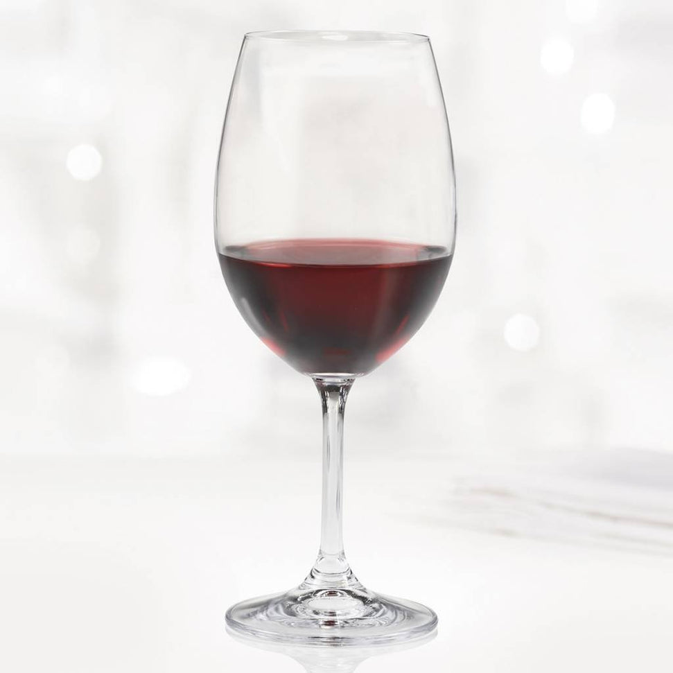 Trudeau - 16oz Serene Red Wine Glasses, Pack of 6 - 4900855
