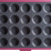 Trudeau - 20 Count Structure Silicone Pro Mini Muffin Pan - 09914072