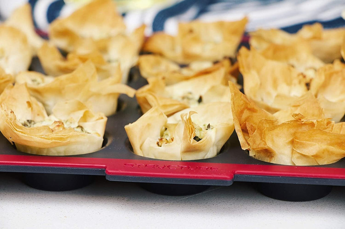 Trudeau - 20 Count Structure Silicone Pro Mini Muffin Pan - 09914072