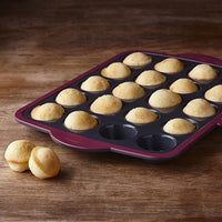 Trudeau - 20 Count Structure Silicone Pro Mini Muffin Pan - 09914072
