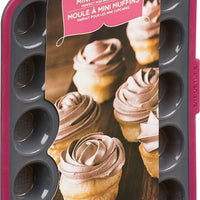 Trudeau - 20 Count Structure Silicone Pro Mini Muffin Pan - 09914072