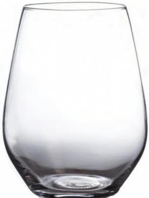 Trudeau - 20.3oz Brava Stemless Red Wine Glasses, Pack of 8 - 4900861580