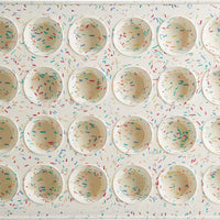 Trudeau - 24 Count Mini Muffin Pan Confetti Fuchsia - 05118554