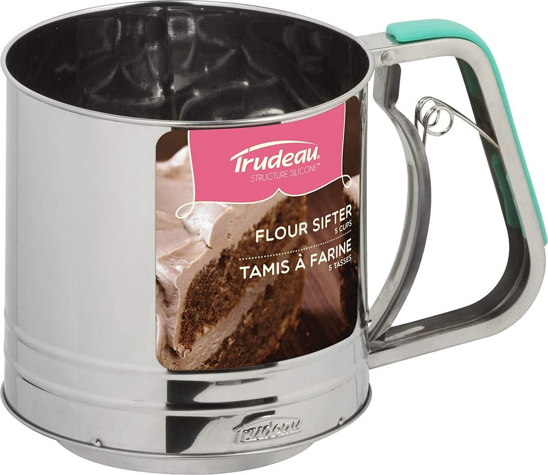 Trudeau - 5 Cup Stainless Steel Flour Sifter - 09913078
