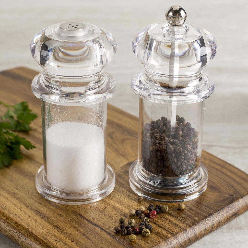 Trudeau - 5.5" Tradition Peppermill & Salt Shaker - 053169