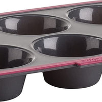 Trudeau - 6 Count Structure Silicone Pro Muffin Pan - 09912093