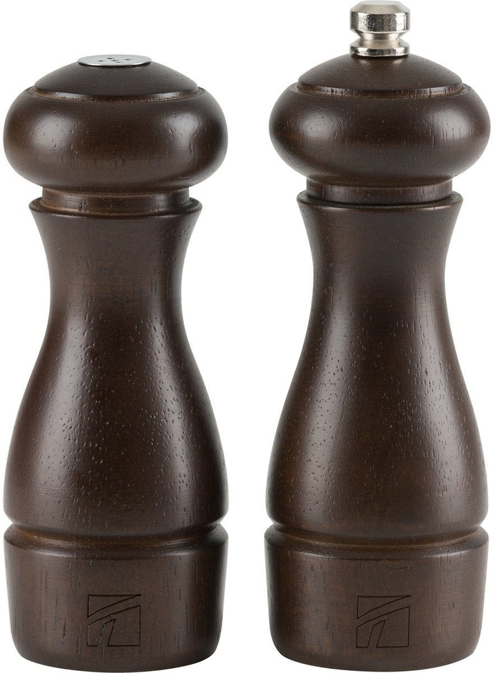 Trudeau - 6" Maya Peppermill & Shaker Dark Wood - 0538067