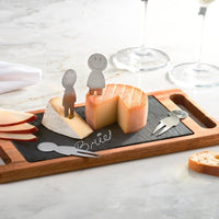 Trudeau - 6 Piece Smiley Cheese Board Set - 05717003