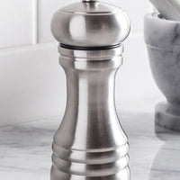 Trudeau - 6" Professional Stainless Steel Salt Mill - 071343