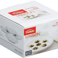 Trudeau - 6.25" Snail Dishes, Pack of 4 - 053210