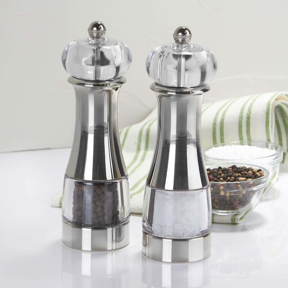 Trudeau - 7" Malia Pepper Mill & Salt Mill - 0716513