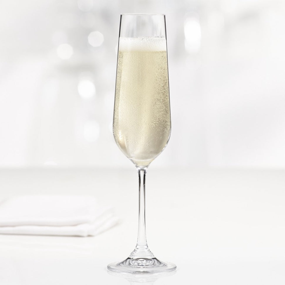 Trudeau - 7oz Splendido Champagne Flutes, Pack of 4 - 4900834