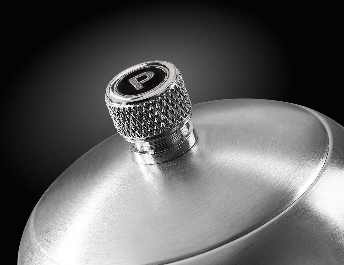Trudeau - 8" Professional Stainless Steel Pepper Mill & Salt Mill - 071360