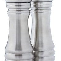 Trudeau - 8" Professional Stainless Steel Pepper Mill & Salt Mill - 071360