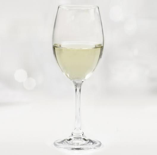 Trudeau - 9oz Serene White Wine Glasses, Pack of 6 - 4900853