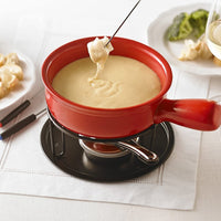 Trudeau - Cast Iron Fondue Set Red - 0534510