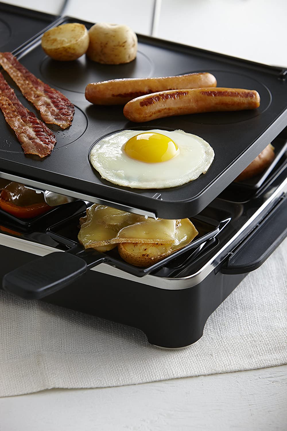 Trudeau - Fiesta Reversible Die Cast Grill - 0539331