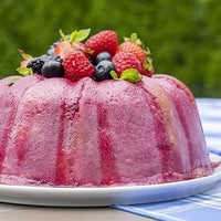 Trudeau - Fluted Cake Pan Confetti Fuchsia - 05118558