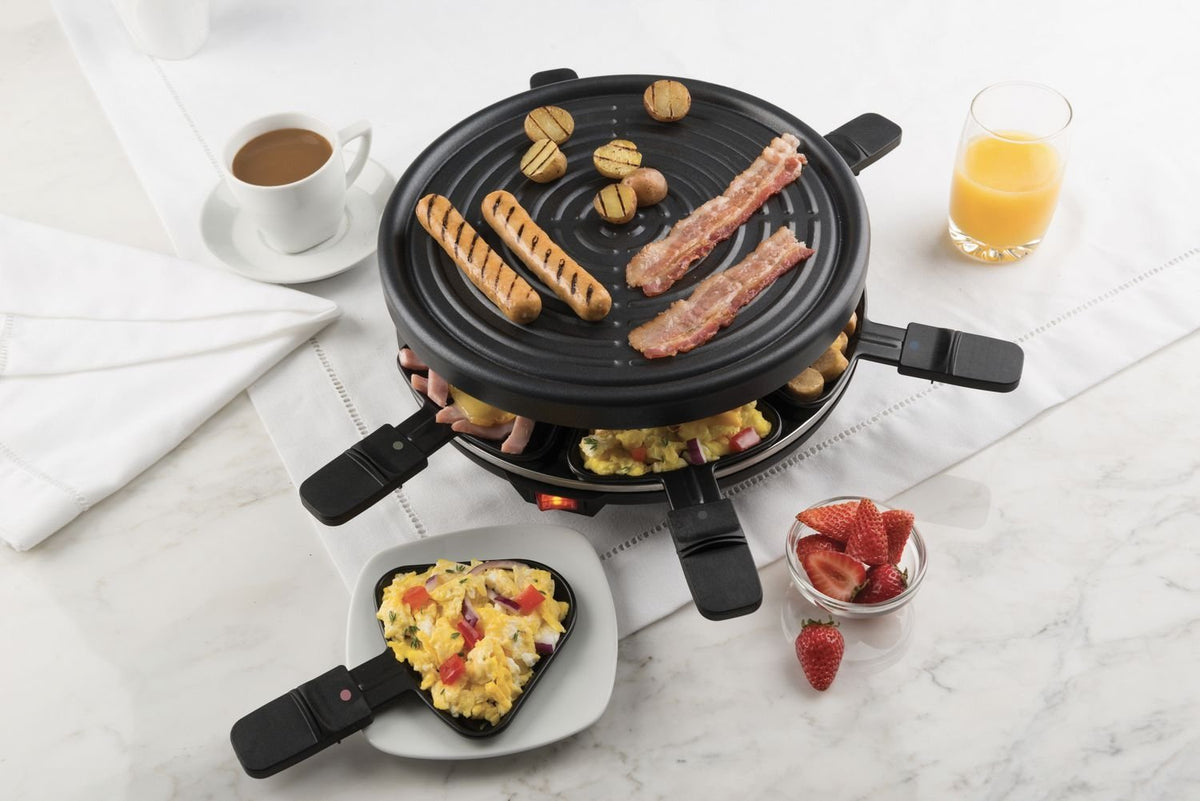 Trudeau - Grilly Raclette Party Grill For 6 - 05217013 - DISCONTINUED