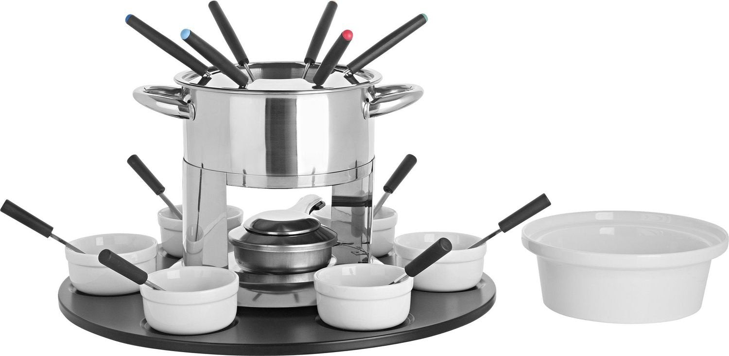 Trudeau - Laila 3-In-1 Fondue Set with Rotating Tray - 05352315
