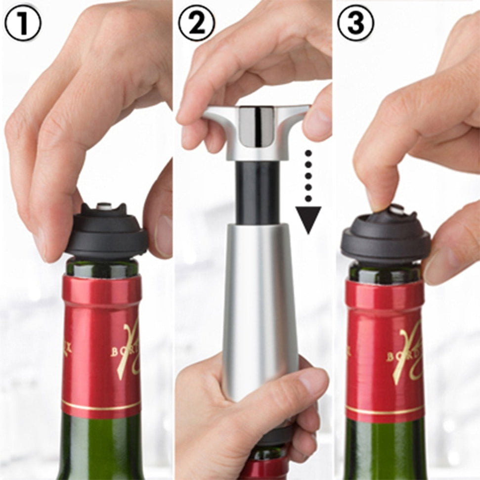 Trudeau - Origin Wine Pump with 2 Stoppers - 0971502