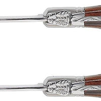 Trudeau - Pack of 6 Laguiole Pakka Wood Steak Knives - 0973046