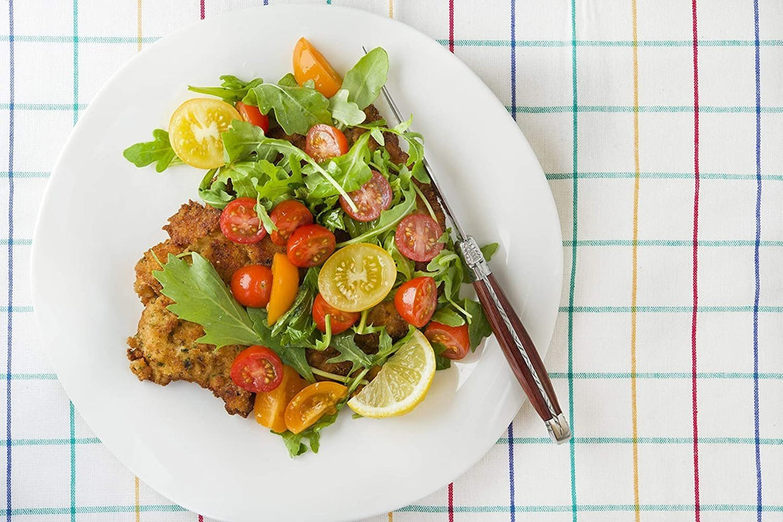 Trudeau - Pack of 6 Laguiole Pakka Wood Steak Knives - 0973046