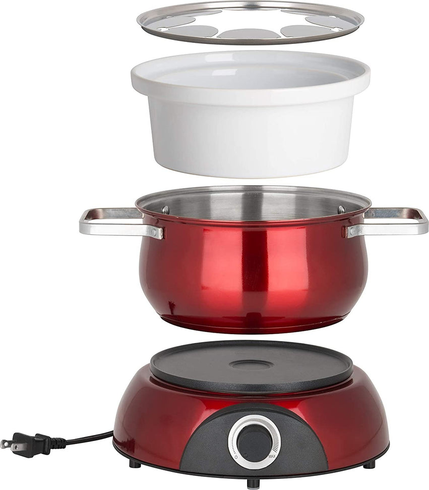 Trudeau - Scarlet 3-In-1 Electric Fondue Set - 0829192