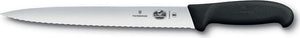 Victorinox - 10" Fibrox Pro Semi-Flexible Serrated Blade Carving Knife - 5.4433.25