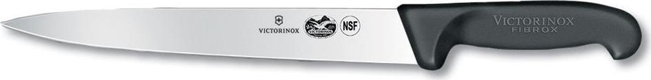 Victorinox - 10" Fibrox Pro Semi-Flexible Straight Blade Carving Knife - 5.4503.25