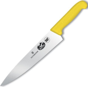 Victorinox - 10" Fibrox Pro Straight Blade Chef Knife Yellow - 5.2008.25