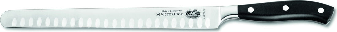 Victorinox - 10" Grand Maître Forged Granton Edge Slicing Knife - 7.7223.26G