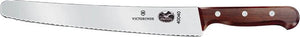 Victorinox - 10.25" Rosewood Serrated Curved Blade Bread Knife - 5.2930.26
