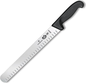 Victorinox - 14" Fibrox Pro Granton Roast Beef Blade Slicing Knife - 5.4723.36