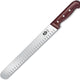 Victorinox - 14" Rosewood Straight Granton Blade Slicing Knife - 7.6059.12