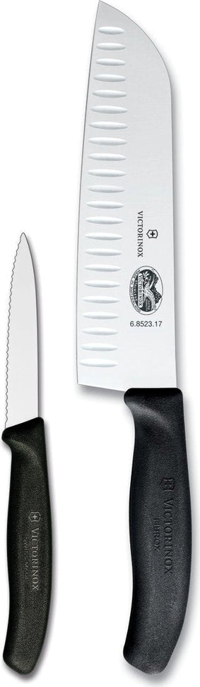Victorinox - 2 Piece Swiss Classic Santoku Knife Starter Set - 6.8523.17-X2