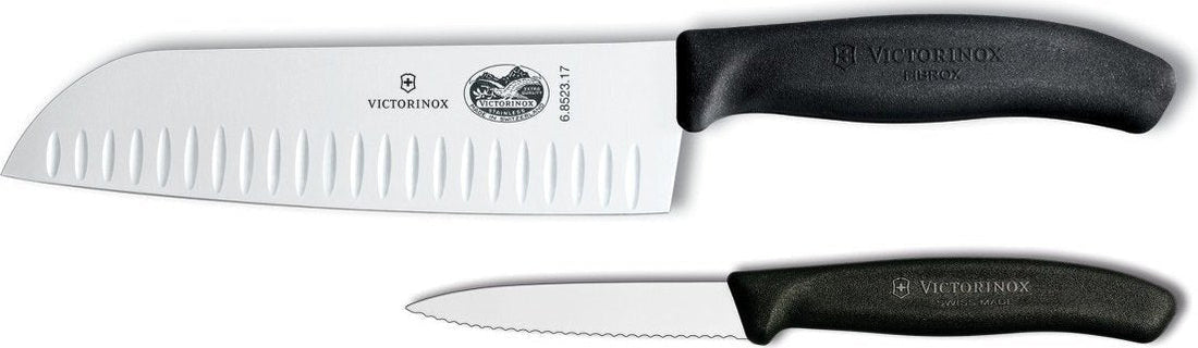 Victorinox - 2 Piece Swiss Classic Santoku Knife Starter Set - 6.8523.17-X2