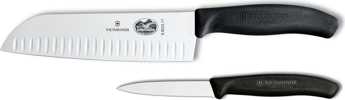 Victorinox - 2 Piece Swiss Classic Santoku Knife Starter Set - 6.8523.17-X2