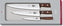 Victorinox - 3 Piece Rosewood Carving Set - 5.1050.3G